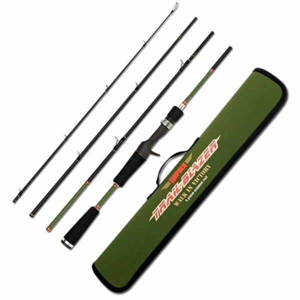 Cần Lure Máy Ngang 4 Khúc Rapala Trail Blazer