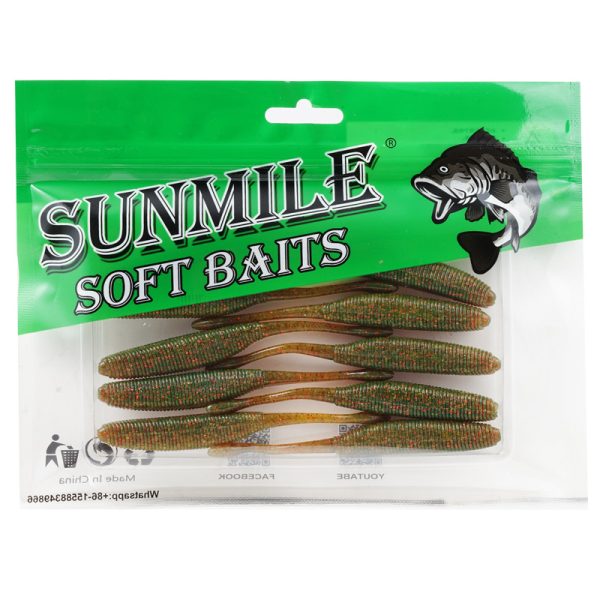 Mồi mềm Sunmile KZ95 đuôi giun action siêu hấp dẫn