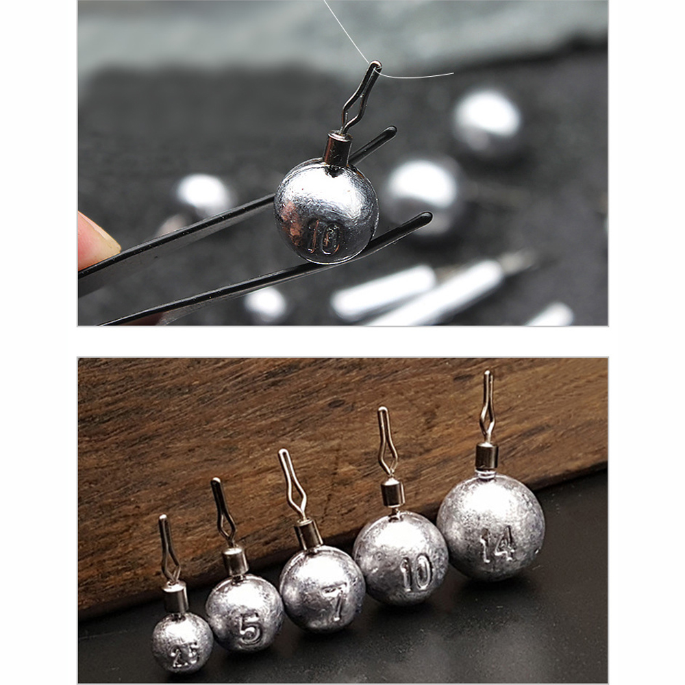 Set 10 Chì Câu Drop Shot Rig Mồi Mềm - Ảnh 2