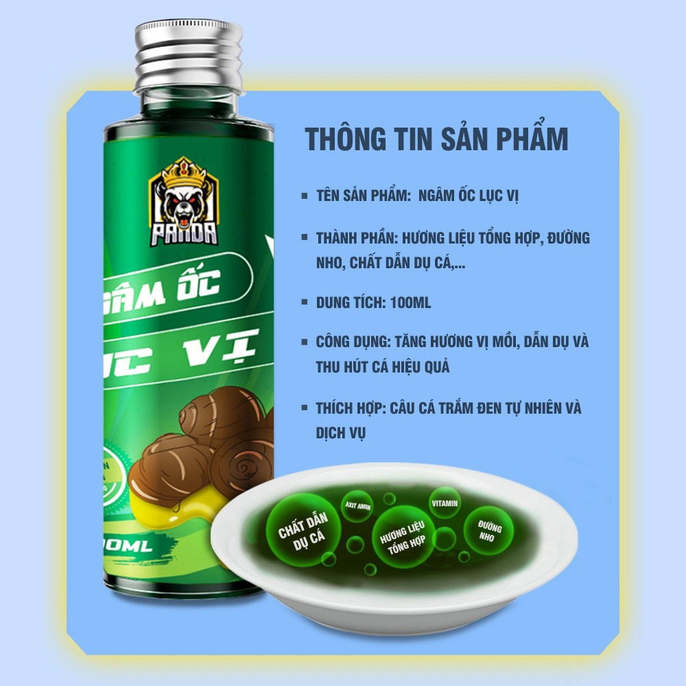 Hương Liệu Ngâm Ốc GUF - LỤC VỊ - Ảnh 3