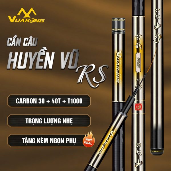 Cần Câu VuaKong Huyền Vũ RS 5H