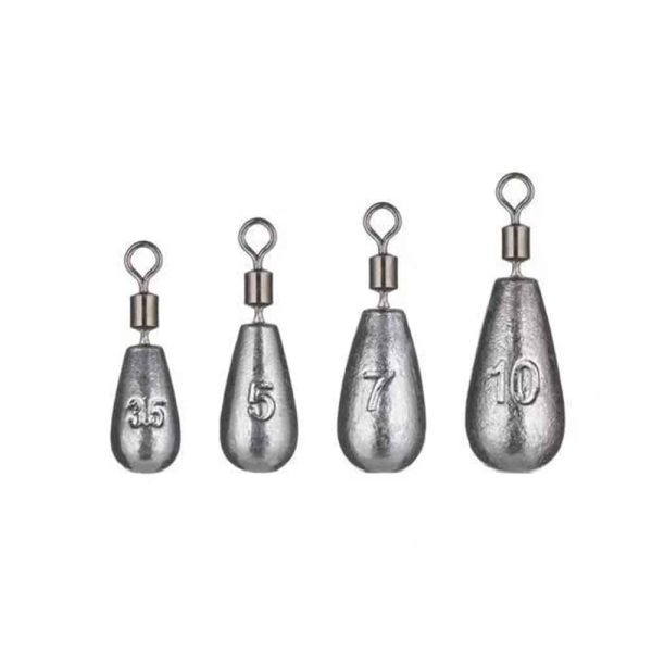 Combo 10 Viên Chì Neo Giọt Nước Làm Thẻo Câu Lure