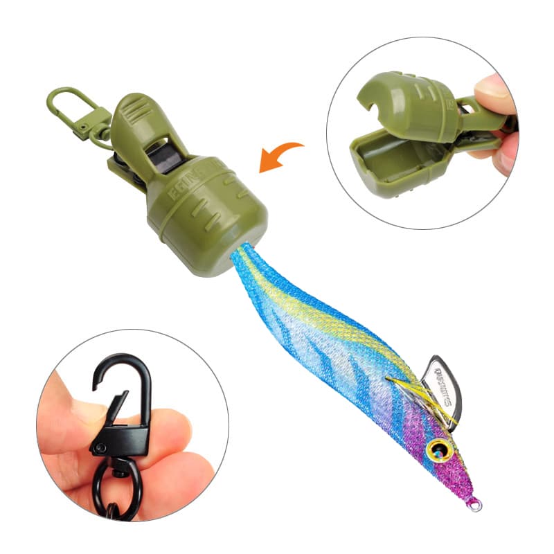 Chụp Bảo Vệ Lưỡi Tôm Câu Mực EGING PRO - Ảnh 3