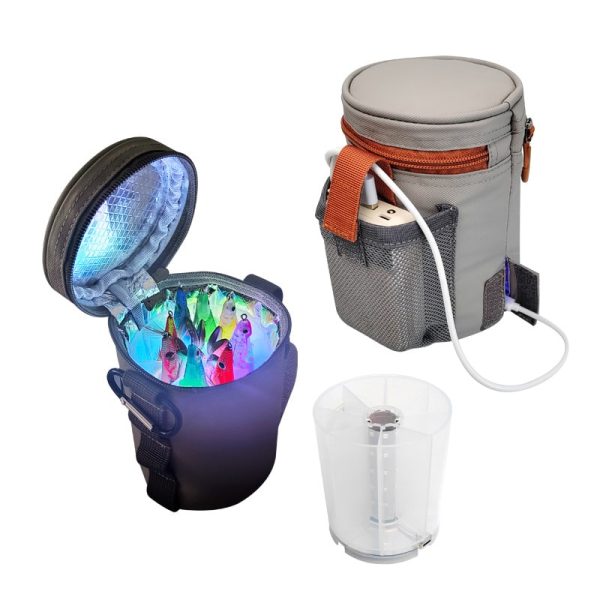 Hộp Đựng Mồi Có Đèn UV EGING FISHING