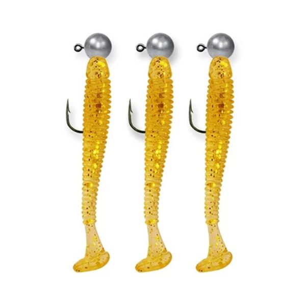 Mồi Mềm Jighead A50 Móc Sẵn