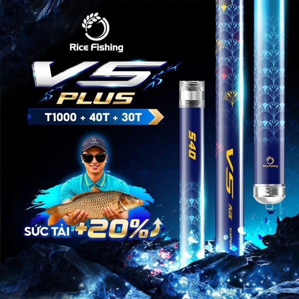 Cần Câu Tay V5 Plus 5H