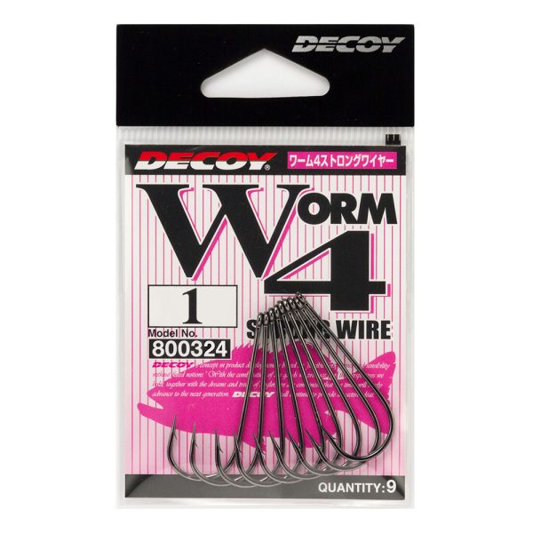 Lưỡi Móc Mồi Mềm Decoy Worm 4 Strong Wire