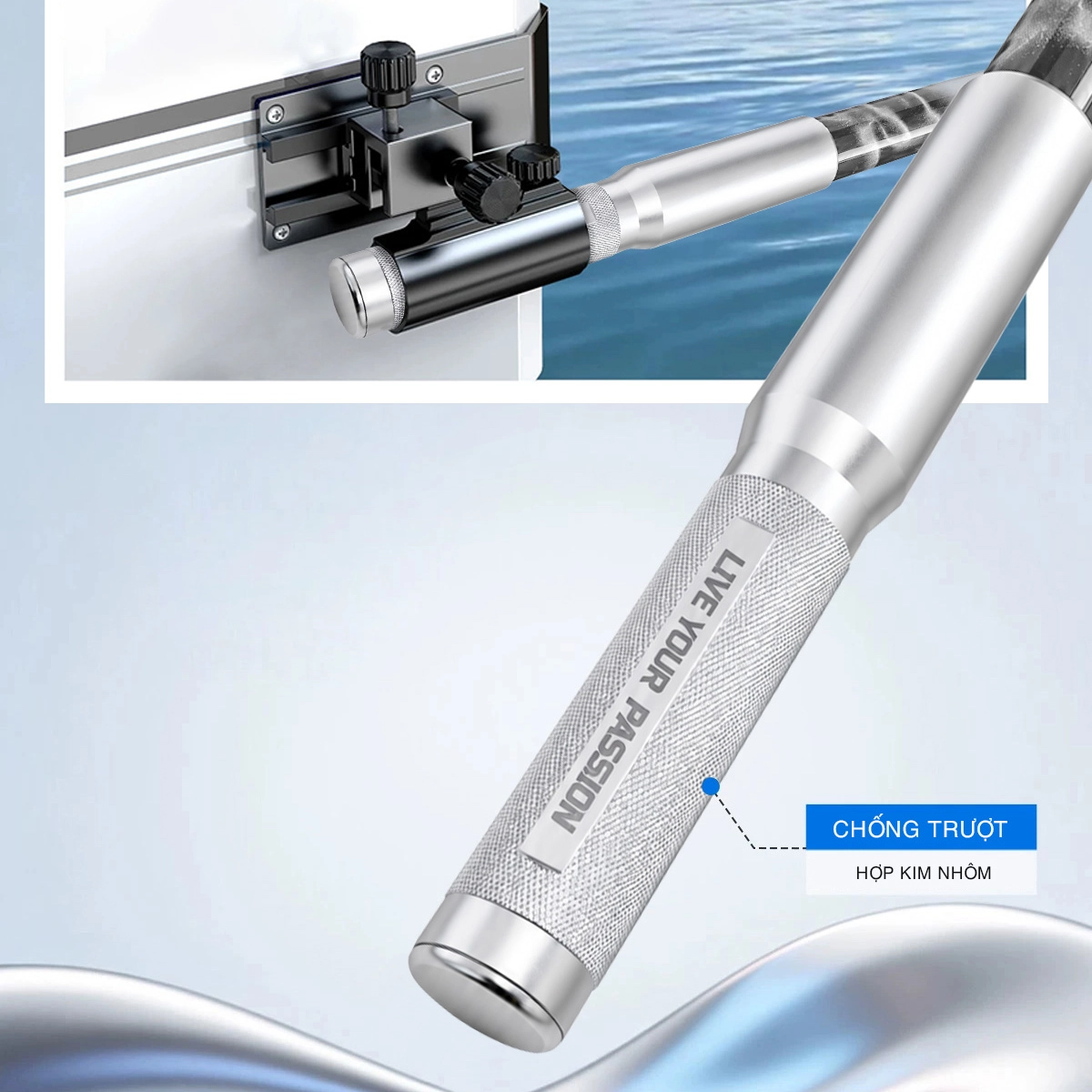 Gác Cần GUF Shadow Light - Hắc Bạch Thế Hệ 2 - Ảnh 6