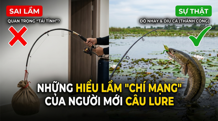 Những Hiểu Lầm Kinh Điển Của Người Mới Câu Lure 
