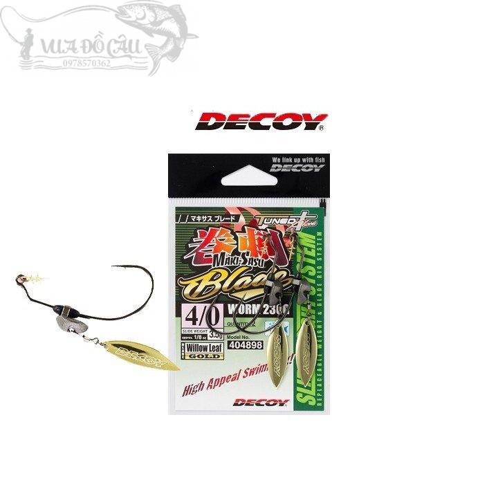 Lưỡi Móc Mồi Mềm Decoy Worm 230G Maki Sasu Blade Gold - Vua Đồ Câu